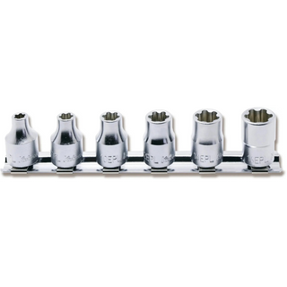 Ko-Ken RS3425/6-EPL 3/8" Sq. Dr. Torx Plus 6 Piece Socket Set, 7EPL - 16EPL