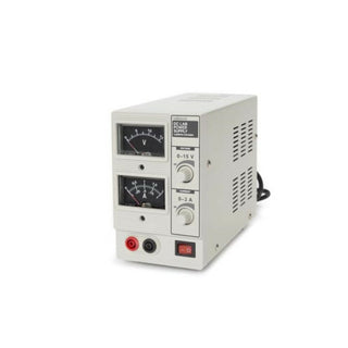 Velleman LABPS1502AN Dc Regulated Lab Power Supply 0-15 Vdc / 0-2 A Analog