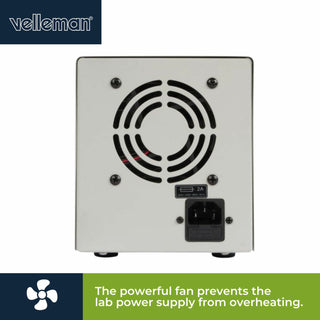 Velleman LABPS3003 Dc Lab Power Supply 0-30 Vdc / 0-3 A Max With Dual Lcd Display