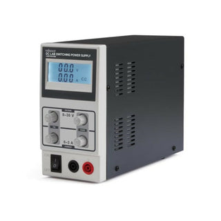 Velleman LABPS3003SM  Dc Lab Switching Mode Power Supply 0-30 Vdc / 0-3 Max With Lcd Display