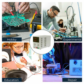 Velleman LABPS3005DN Programmable Dc Lab Power Supply 0-30 Vdc / 5 A Max Dual Led Display With Usb 2.0 Interface