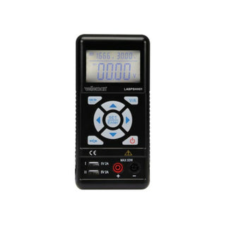 Velleman LABPSHH01 Handheld Switching Mode Lab Power Supply 0.3 - 30 Vdc / 0 - 3.75 A Max With Lcd Display