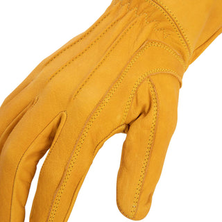 Estwing EWLD0808 Classic Leather Driver Work Glove in Russet Brown, Small