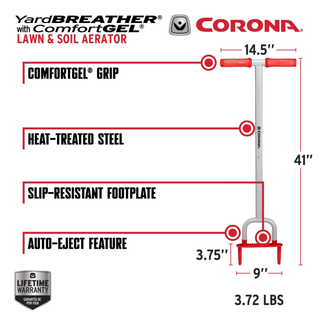 Corona LG 3604 YardBREATHER with ComfortGEL Grip