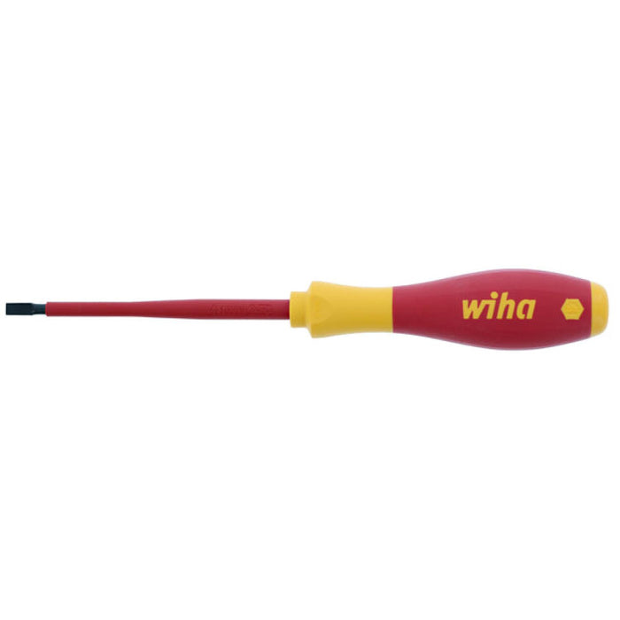 Wiha 32023 4.5mm x 100mm Insulated Slotted Screwdriver