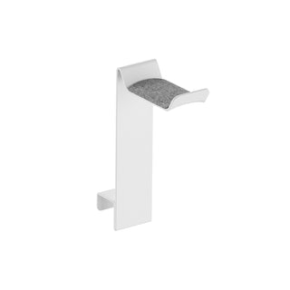 SilverStone MR03W Monitor Stand Riser with a Removable Phone Holder, Headphone Holder, and Storage Tray