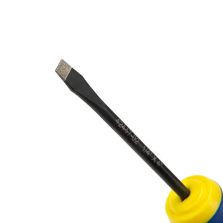 Estwing 42447-02 1/4-Inch x 6-Inch Slotted Magnetic Diamond Tip Screwdriver with Ergonomic Handle