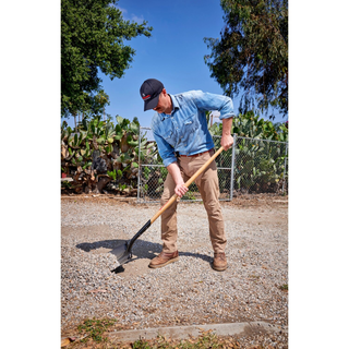 Corona SS 66000 Square Point Shovel, 14-Gauge 11 In Head 48 In Wood Handle