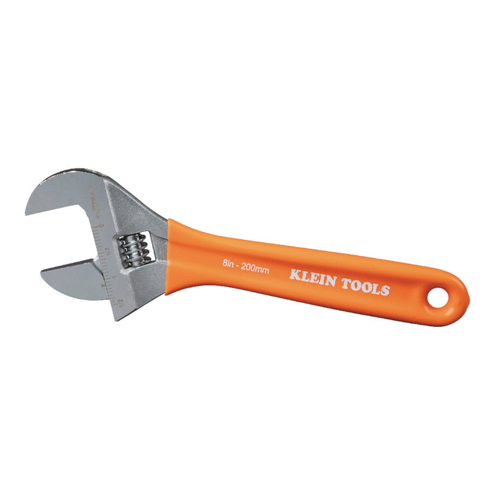 Klein Tools O5098 Extra-Wide Jaw Adjustable Wrench, 8"