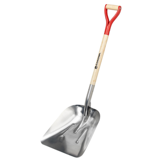 Corona SS16701 #10 Aluminum Western Scoop Hardwood Handle, D Grip Shovel