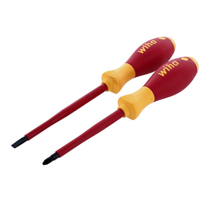 Wiha 32105 Insulated 5.5mm Slotted + #2 Phillips Screwdriver Set