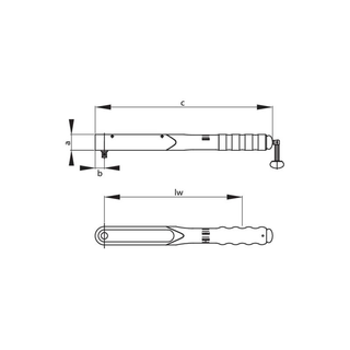 Gedore 7674090 Torque wrench DREMOMETER AM in plastic box