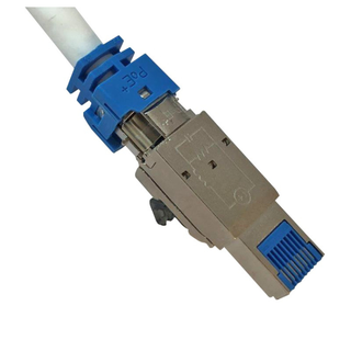 Platinum Tools 106250 Field-Installable RJ45 CAT6A/7 Connector, 8P8C, Shielded with Internal Ground — 1pc in Bulk Bag