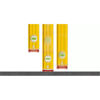 Stabila 37816 Type 196, 48 inch plus 16 inch Heavy Duty Level Set