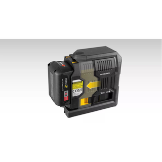 Stabila 03510 Cross-line laser LAX 500 G, 12 V system, 5-piece set, without rechargeable battery and charger