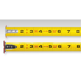 Stabila 30533 Pocket tape BM 300, imperial scale 33 ft.