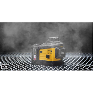 Stabila 03420 Multi-line laser LAX 600 G, 12 V system, 7-piece set, with battery and charger