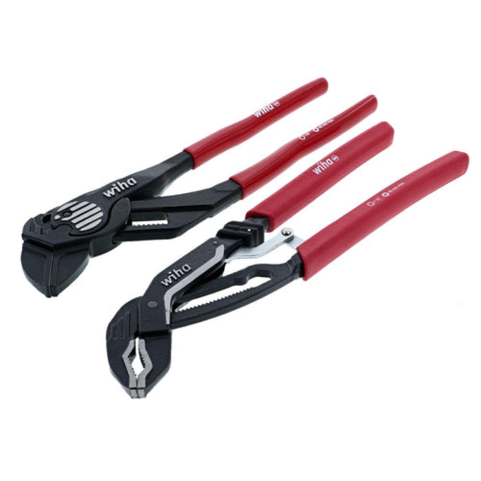 Wiha 32619 2 Piece Classic Grip Pliers Wrench and Auto Pliers Set