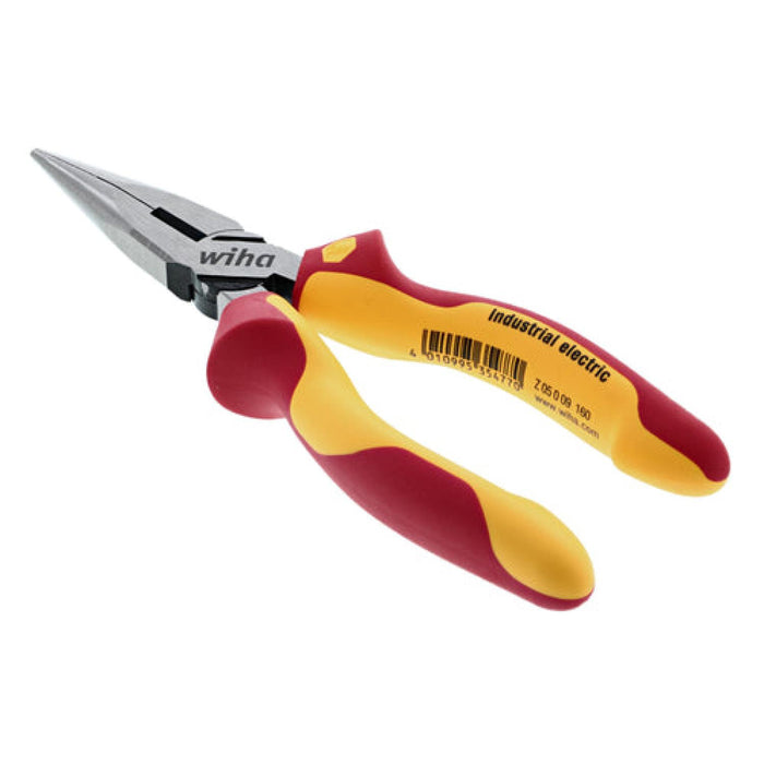 Wiha 32926 Insulated Industrial Long Nose Pliers 6.3 Inch