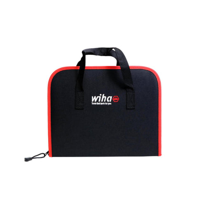 Wiha 32895 Insulated Pliers/Cutters/Driver/Nut Driver Zipper Case Set, 14 Piece