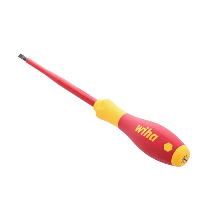 Wiha 32024 4.5mm x 125mm Insulated Cushion Grip Slotted Screwdriver