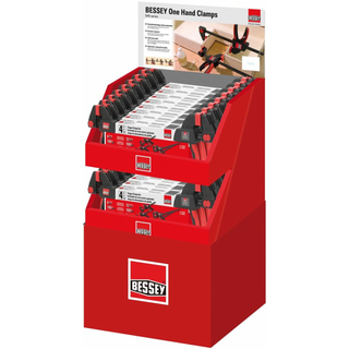 Bessey RES01-QP Quarter pallet, 12 x Set, trigger clamps (2 x 6 IN 100lb, 2 x 12 IN 300lb)