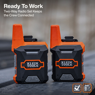 Klein Tools RJSC200 BlueTooth Two-Way Radios