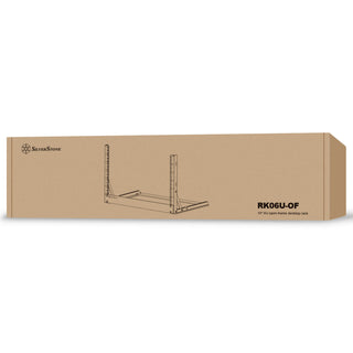 SilverStone RK06U-OF 19" 6U Open-Frame Desktop Rack