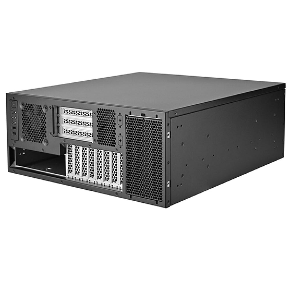 SilverStone RM47-502-I 4U Interchangeable Rackmount Chassis with Front ...
