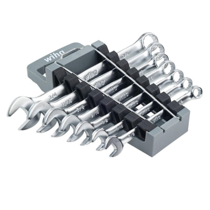 Wiha 30493 7 Piece Combination Wrench Set - SAE