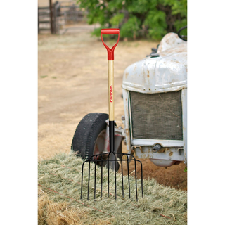 Corona FK 44010 Ensilage Fork, 10 Tine, D-Grip Handle