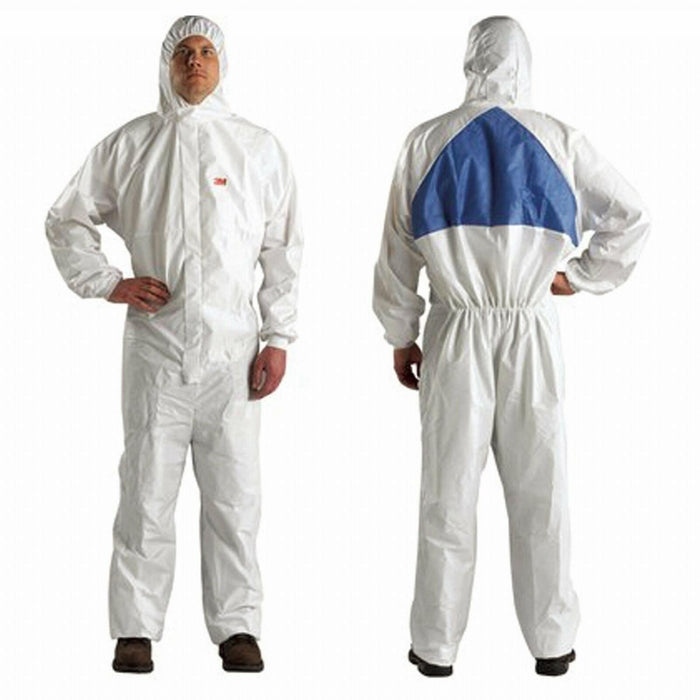 3M Protective Coverall 4540+ White & Blue Type 5/6 Size 4XL