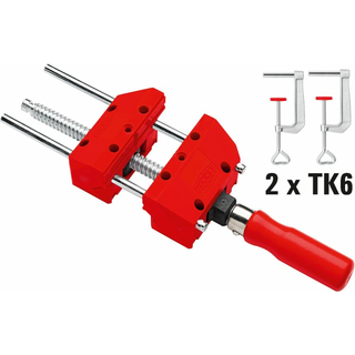 Bessey S-10 Vise, portable mini vise, 4 In. Opening, incls TK-6