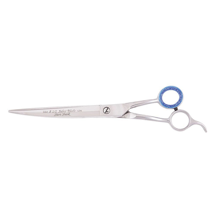 Heritage Cutlery SA85-CO 8 1/2'' Pet Grooming Scissor w/triangular shape blade/Curved Blade/Offset Handle