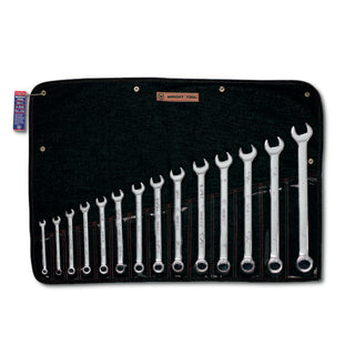 Wright Tool 914 12 Point Combination Wrench Set 14 Piece