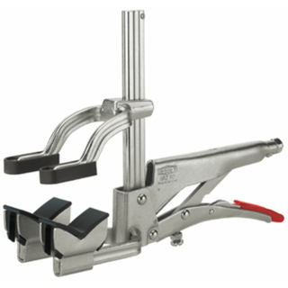 Bessey SG24-PC Clamp, SuperGrip pipe clamp, 4 1/2 In. x 2 3/4 In., 310 lb