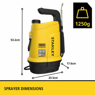 Velleman STN-SP05 Rechargeable Battery-Powered Pressure Sprayer - 5L
