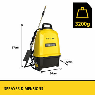 Velleman STN-SP16 Rechargeable Backpack Pressure Sprayer 16L