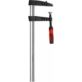 Bessey TGK4.516+2K Clamp, woodworking, F-style, 2K handle, replaceable pads, 4.5 In. x 16 In., 1540 lb