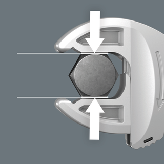 Wera 7870 Joker M Self-Setting Insert Spanner for Wrench Size 13 - 16 mm, Mounting 9 x 12 mm