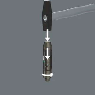 Wera 2090/16 IMPAKTOR IMPACT SCREWDRIVER SET 1, METRIC, 3/8", 16 PIECES