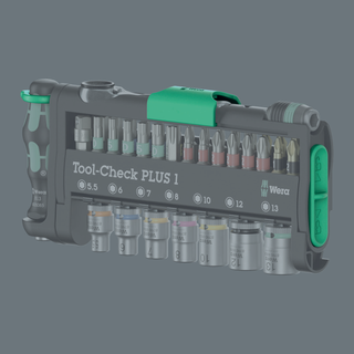 Wera Tool-Check Combi 1, 40 Pc.