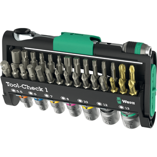 Wera Tool-Check 1, 38 Pc.
