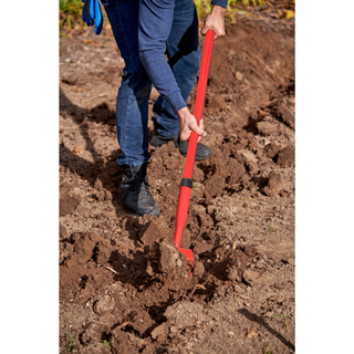 Corona SS 64325 Trench Shovel, 28 Degree, 5 in. Head, Hollow Fiberglass Handle