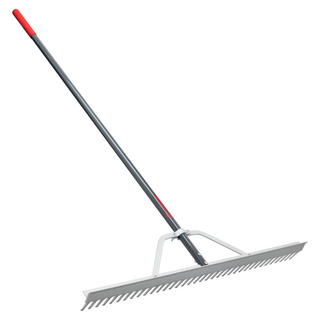 Corona RK16630 Full Aluminum Landscape Rake, 36 in. Head, 36 Tines, Poly Grip