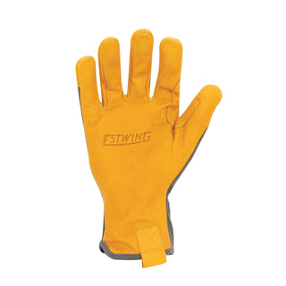 Estwing EWLPSC0612 Leather Palm Work Glove with Elastic Sewn Extended Cuff, 2X-Large