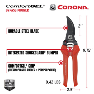 Corona BP 3214D  ComfortGEL Bypass Pruner - 3/4 Inch
