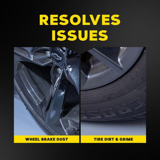 Meguiar's G250320 Hot Rims Foaming Wheel & Tire Cleaner - Quickly Powers Through Brake Dust and Grime