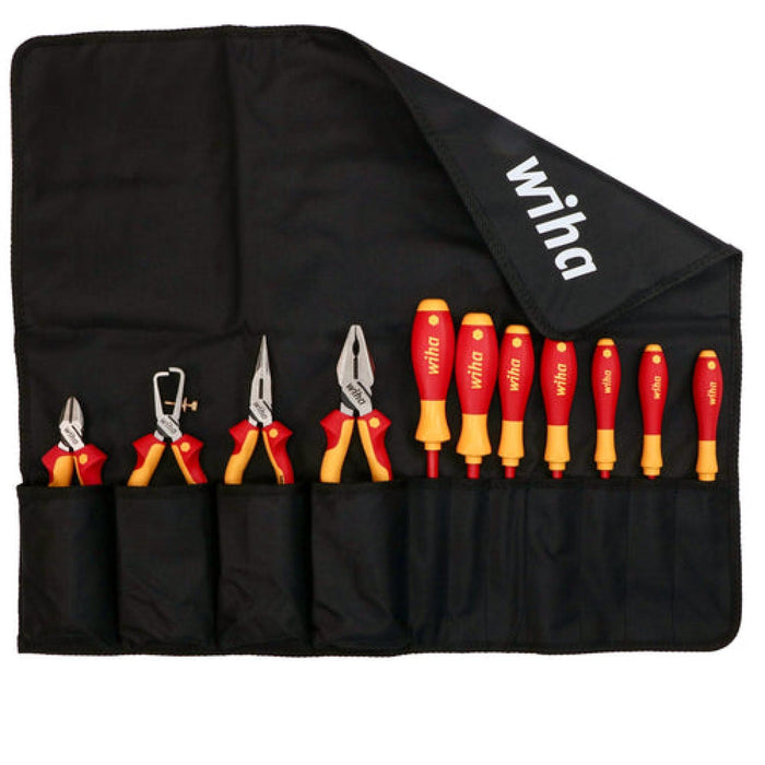 Wiha 32888 11 Piece Insulated Pliers-Cutters and Screwdriver Set