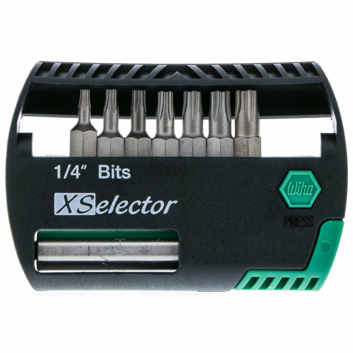 Wiha 79450 7 Piece Security TORX Plus XSelector Bit Set